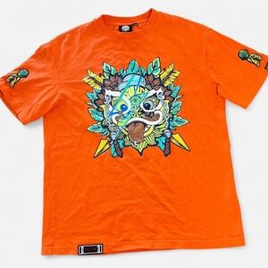 HEA Tee Chinese Lion‎ Dragon Designed By Hardly Evers size Large